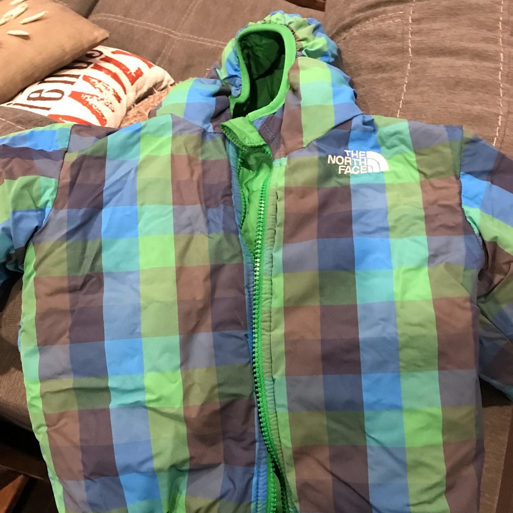 Boys north face winter coat